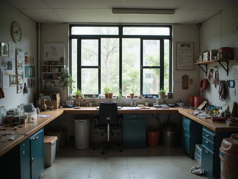 Inside the Bandar Puteri office