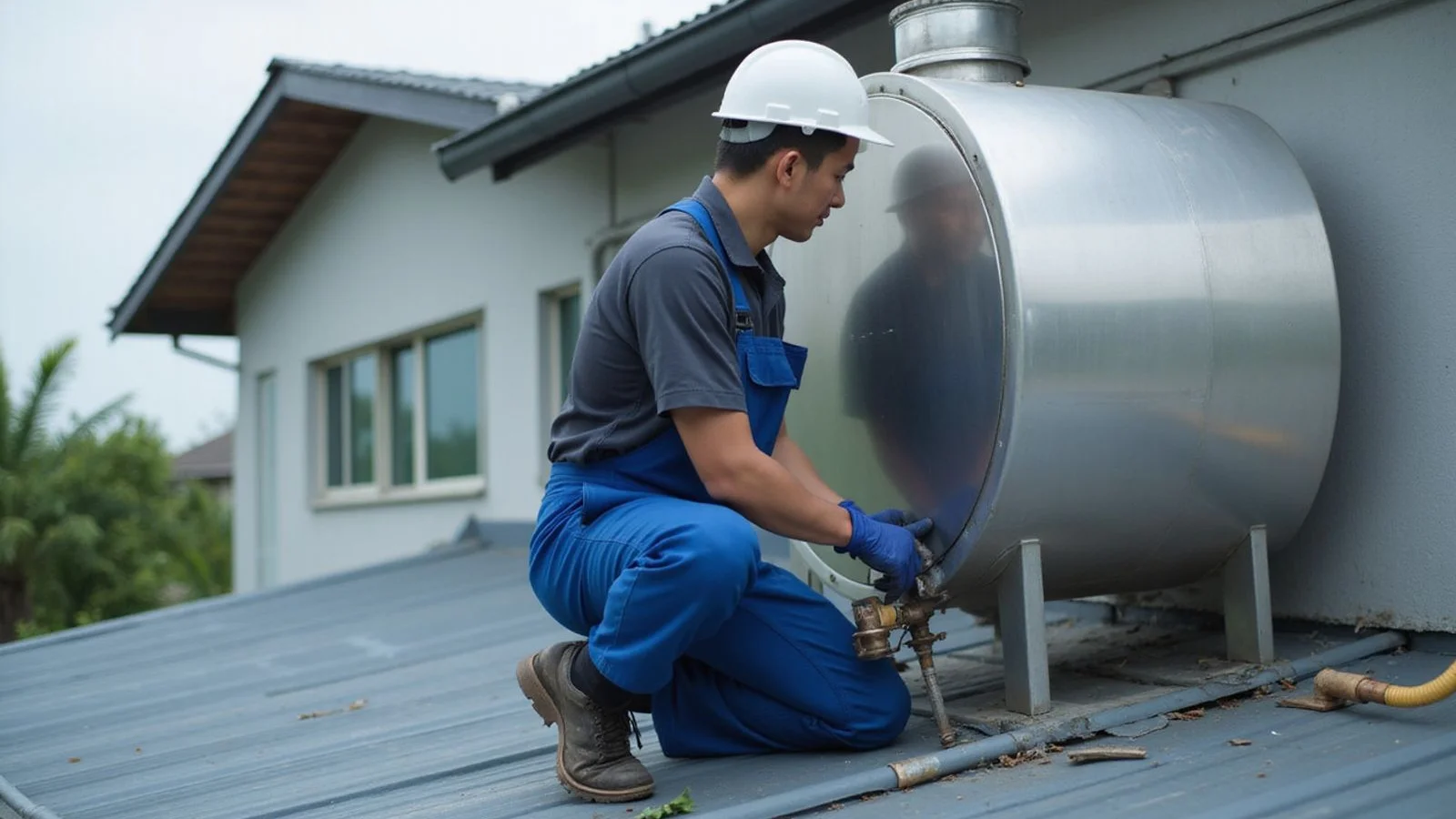 Water Tank Cleaning & Replacement