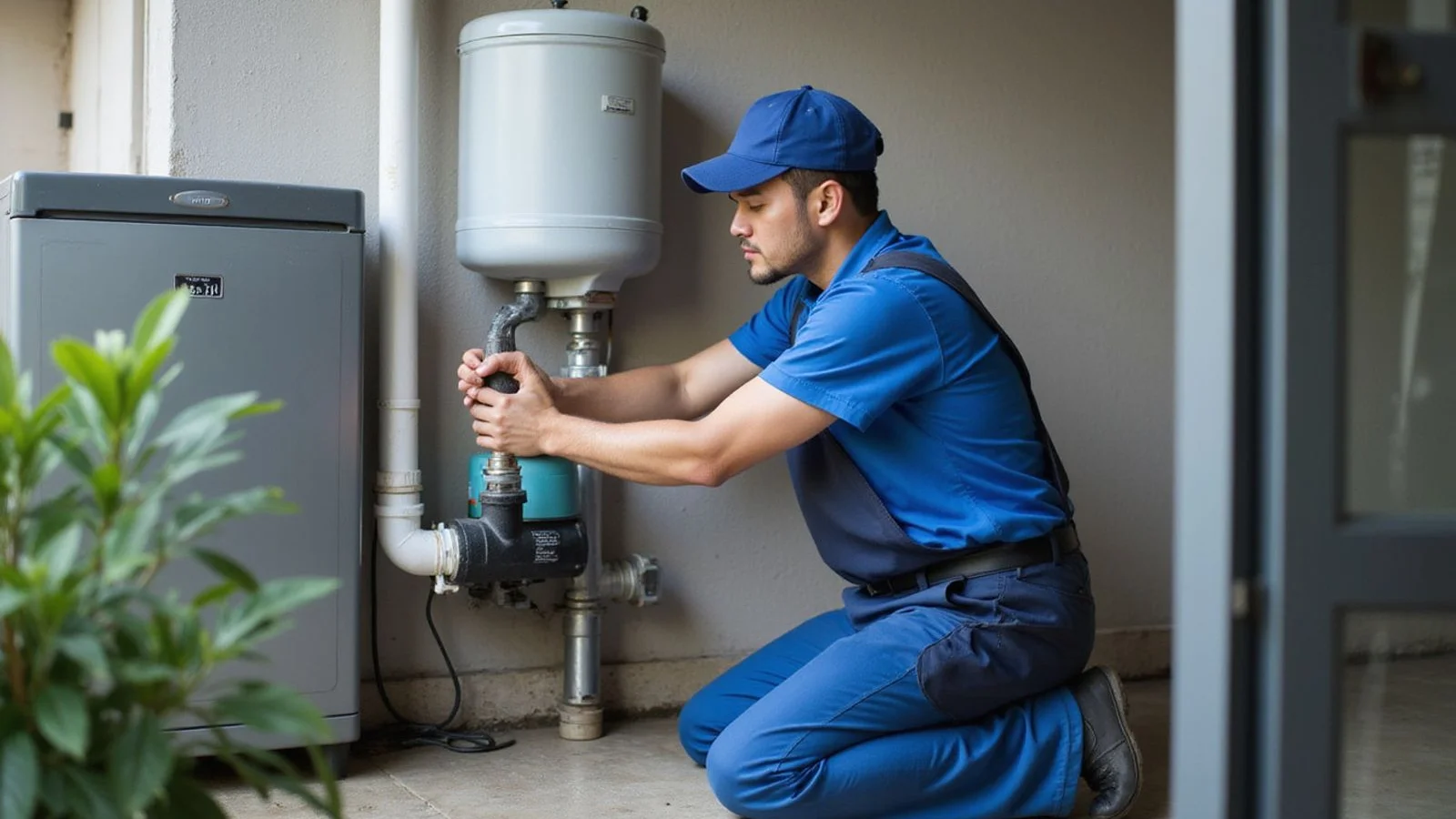 Water Booster Pump Installation